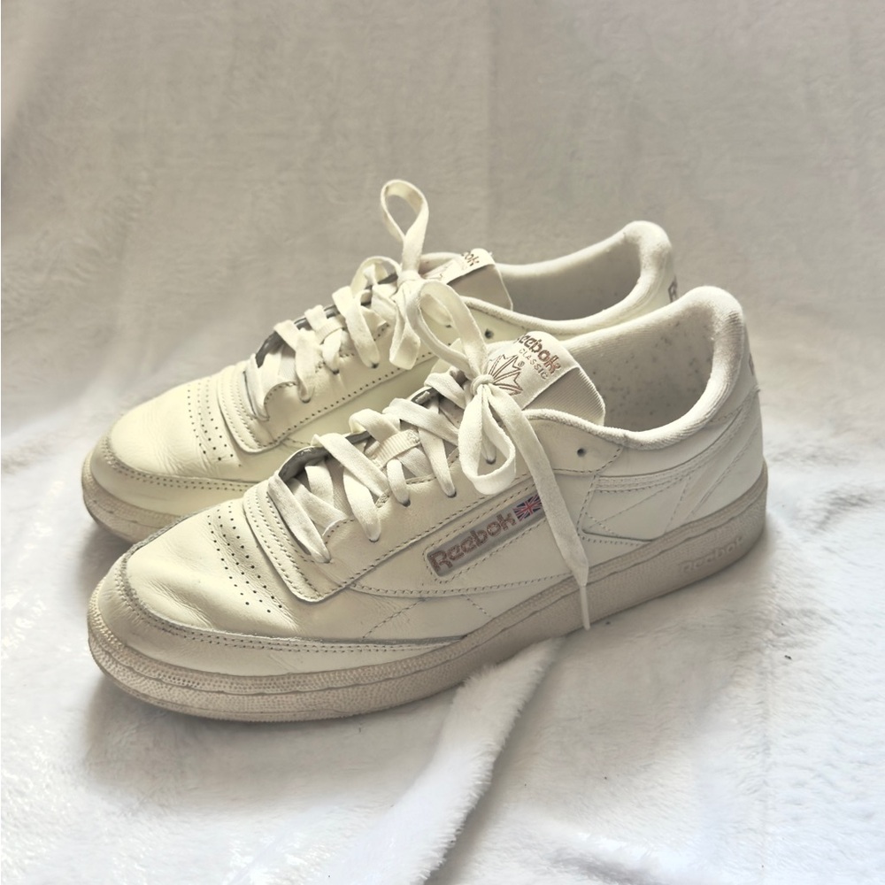 Reebok Off-White Women's Club C 85 Vintage Shoes